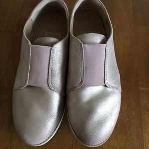 Fit Flop Pink Slip On Shoes Size 8
